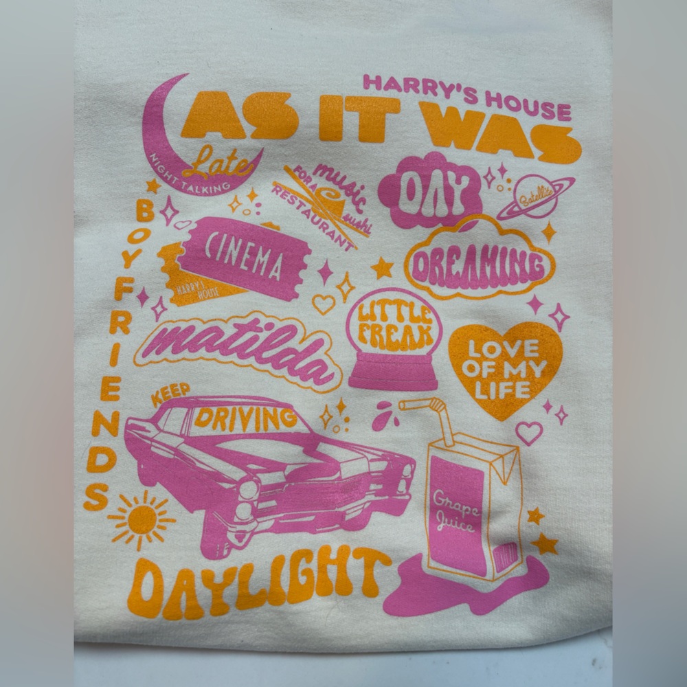 Harry’s house harry styles album crewneck